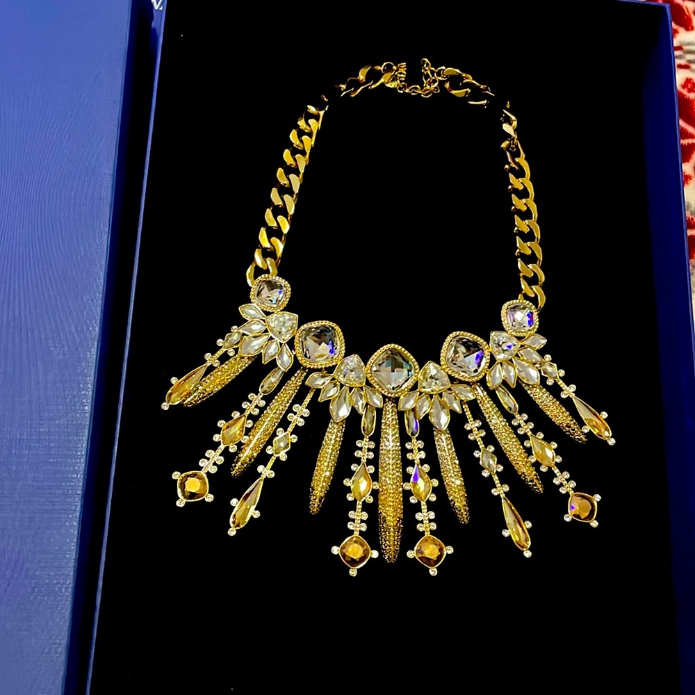 Gold plated beautiful necklace